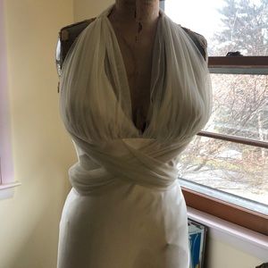 Vera Wang Silk Satin Wedding Gown